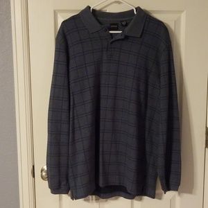 Men's Arrow Blue Collared Shirt